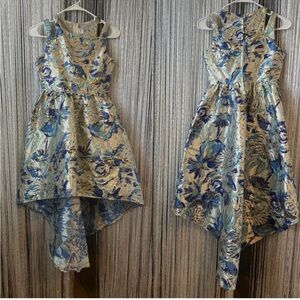 Girls holiday or event high low dress